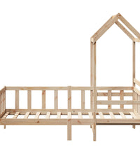 Tagesbett mit Dach 90x200 cm Massivholz Kiefer