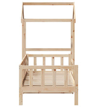 Tagesbett mit Dach 80x200 cm Massivholz Kiefer