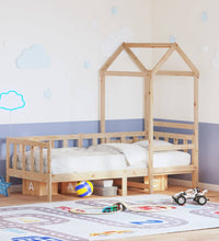 Tagesbett mit Dach 80x200 cm Massivholz Kiefer