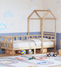 Tagesbett mit Dach 90x200 cm Massivholz Kiefer