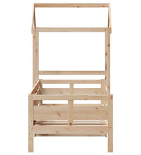 Tagesbett mit Dach 90x190 cm Massivholz Kiefer