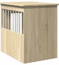 Hundekäfig im Möbelstil Sonoma-Eiche 45x62x59 cm Holzwerkstoff