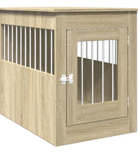 Hundekäfig im Möbelstil Sonoma-Eiche 55x80x68 cm Holzwerkstoff