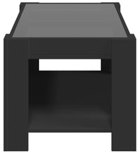 LED-Couchtisch Schwarz 93x53x45 cm Holzwerkstoff