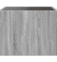 Couchtisch mit Infinity-LED Grau Sonoma 40x40x30 cm