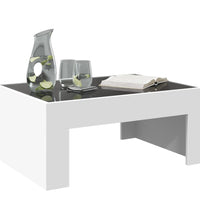 Couchtisch mit Infinity-LED Weiß 70x50x30 cm