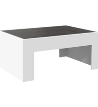 Couchtisch mit Infinity-LED Weiß 70x50x30 cm