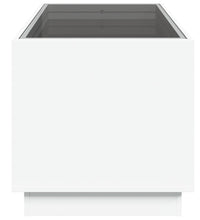 Couchtisch mit Infinity-LED Weiß 70x50x50 cm