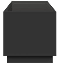 Couchtisch mit Infinity-LED Schwarz 70x50x50 cm