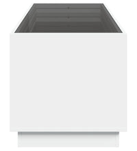 Couchtisch mit Infinity-LED Weiß 90x50x50 cm