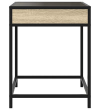 Couchtisch mit Infinity-LED Sonoma-Eiche 40x40x51 cm