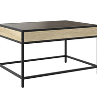 Couchtisch mit Infinity-LED Sonoma-Eiche 70x50x41 cm