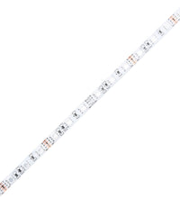 Couchtisch mit Infinity-LED Braun Eichen-Optik 50x50x51 cm