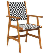 5-tlg. Garten-Essgruppe Massivholz Akazie