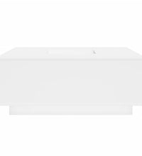 Couchtisch Weiß 100x100x40 cm Holzwerkstoff