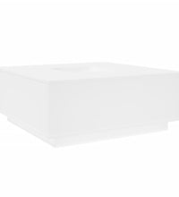 Couchtisch Weiß 100x100x40 cm Holzwerkstoff