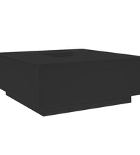 Couchtisch Schwarz 100x100x40 cm Holzwerkstoff