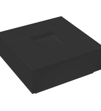 Couchtisch Schwarz 100x100x40 cm Holzwerkstoff