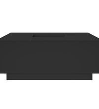 Couchtisch Schwarz 100x100x40 cm Holzwerkstoff