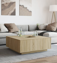 Couchtisch Sonoma-Eiche 100x100x40 cm Holzwerkstoff