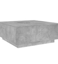 Couchtisch Betongrau 100x100x40 cm Holzwerkstoff