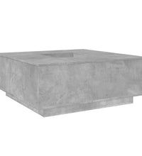 Couchtisch Betongrau 100x100x40 cm Holzwerkstoff