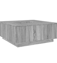 Couchtisch Grau Sonoma 100x100x40 cm Holzwerkstoff