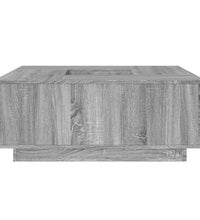 Couchtisch Grau Sonoma 100x100x40 cm Holzwerkstoff