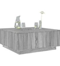 Couchtisch Grau Sonoma 100x100x40 cm Holzwerkstoff
