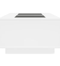 Couchtisch mit Infinity-LED Weiß 116x69x40 cm