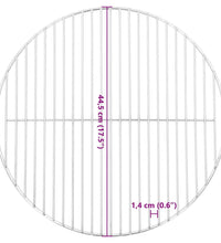 Grillrost Rund Ø44,5 cm 304 Edelstahl