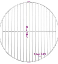 Grillrost Rund Ø37 cm 304 Edelstahl