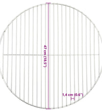 Grillrost Rund Ø47 cm 304 Edelstahl