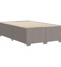 Bettgestell ohne Matratze Taupe 120x200 cm Stoff