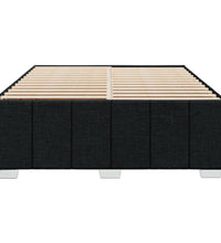Bettgestell ohne Matratze Schwarz 140x200 cm Stoff