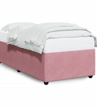 Bettgestell Rosa 90x190 cm Samt