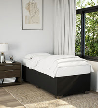 Boxspringbett mit Matratze Schwarz 90x190 cm Stoff