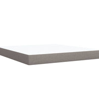 Boxspringbett mit Matratze Taupe 180x200 cm Stoff