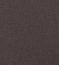 Boxspringbett mit Matratze Dunkelbraun 90x200 cm Stoff