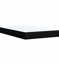 Boxspringbett mit Matratze Schwarz 120x190 cm Stoff
