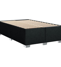 Boxspringbett mit Matratze Schwarz 90x190 cm Stoff
