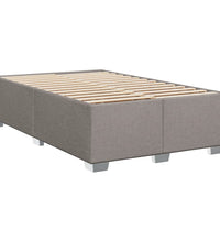 Boxspringbett mit Matratze Taupe 90x190 cm Stoff
