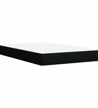 Boxspringbett mit Matratze Schwarz 120x190 cm Stoff