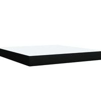 Boxspringbett mit Matratze Schwarz 180x200 cm Stoff