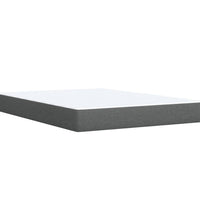 Boxspringbett mit Matratze Dunkelgrau 140x190 cm Stoff