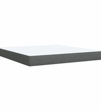 Boxspringbett mit Matratze Dunkelgrau 180x200 cm Stoff