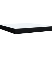 Boxspringbett mit Matratze Schwarz 180x200 cm Stoff