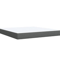 Boxspringbett mit Matratze Dunkelgrau 180x200 cm Stoff