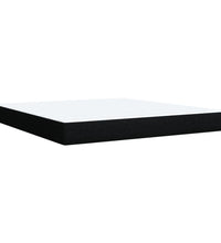 Boxspringbett mit Matratze Schwarz 180x200 cm Stoff