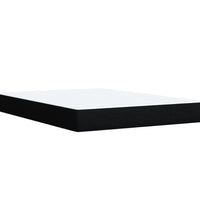 Boxspringbett mit Matratze Schwarz 140x200 cm Stoff